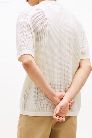 Chemise en coton biologique - Ivoire