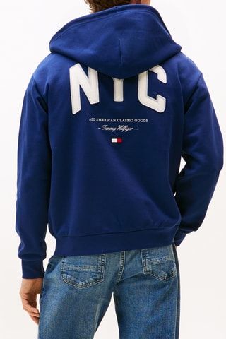 Sweat à capuche - Bleu marine