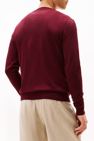 Pull en laine - Bordeaux