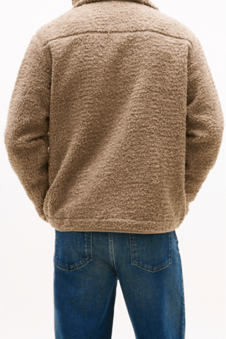 Veste de survêtement polaire - Taupe