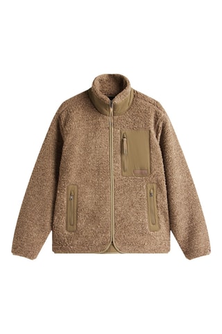 Veste de survêtement polaire - Taupe
