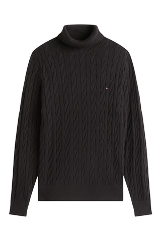 Pull en coton biologique - Noir