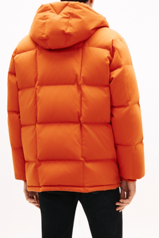 Doudoune à capuche - Orange