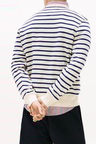 Sweat - Bleu marine et ivoire