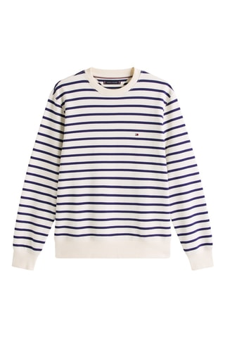 Sweat - Bleu marine et ivoire