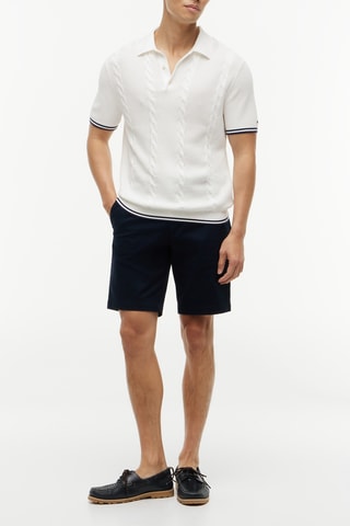 Polo en coton biologique - Ivoire