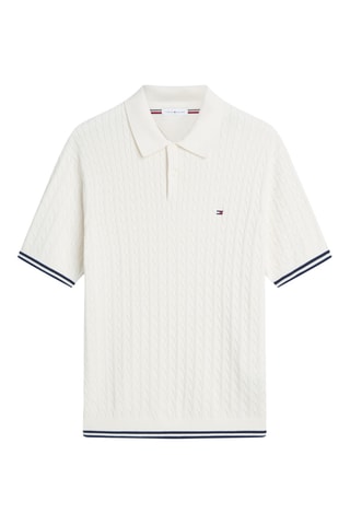 Polo en coton biologique - Ivoire