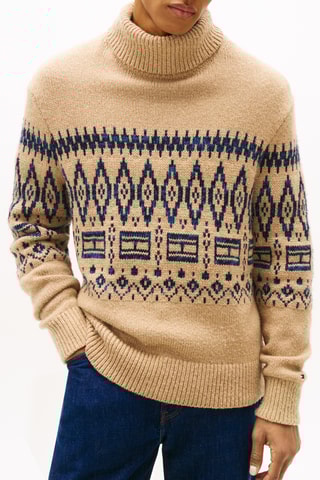 Pull en laine - Beige