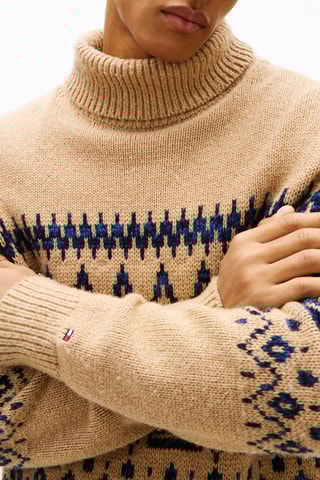 Pull en laine - Beige