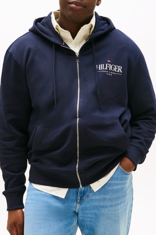 Sweat à capuche - Bleu nuit