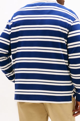 Polo - Ivoire et bleu marine