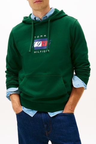 Sweat à capuche - Vert foncé