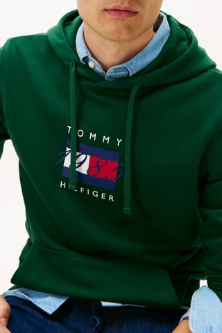 Sweat à capuche - Vert foncé