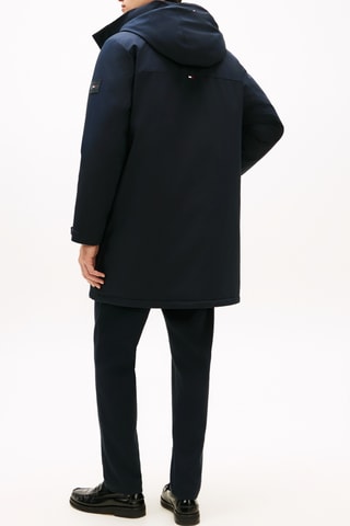 Parka à capuche - Bleu nuit