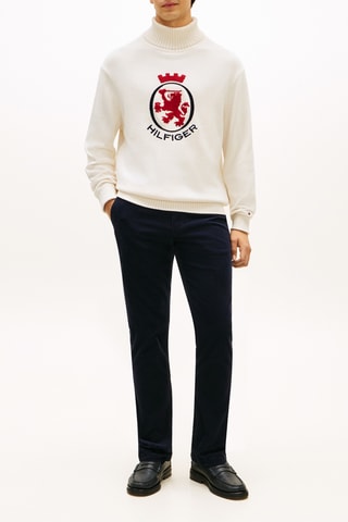 Pull en coton biologique - Ivoire