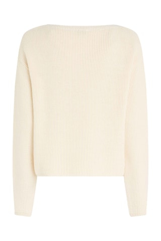 Pull en coton biologique - Ecru