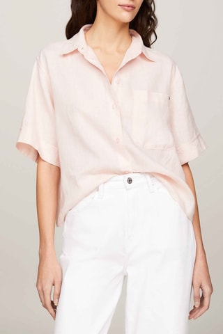 Chemisier en lin - Nude