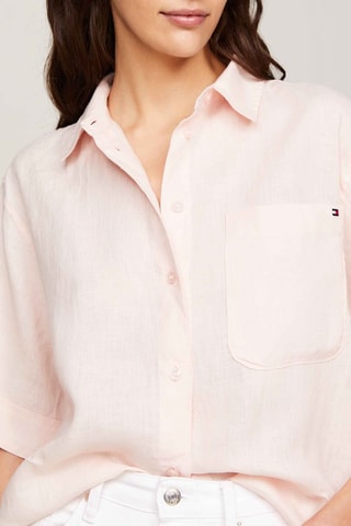 Chemisier en lin - Nude