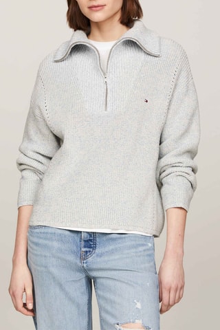 Pull en coton biologique - Gris