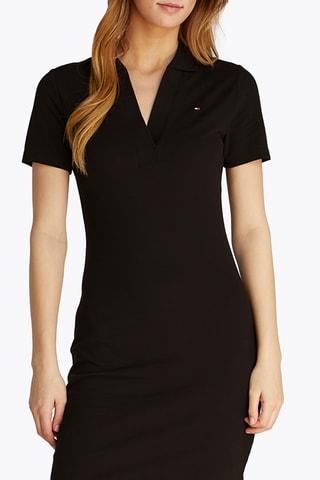 Robe Polo slim - Noir