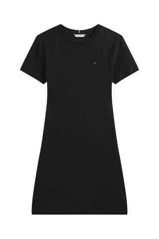 Robe t-shirt slim - Noir