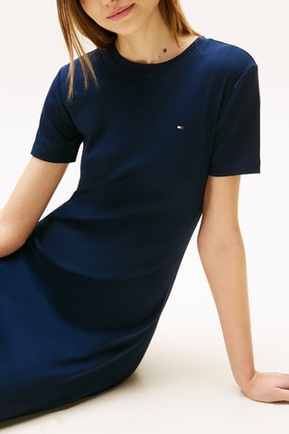 Robe t-shirt slim - Bleu marine