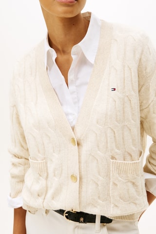 Gilet en laine - Beige clair