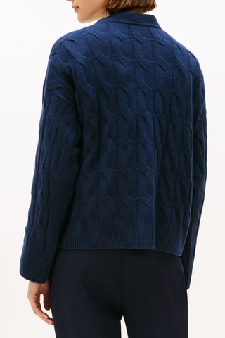 Gilet en laine - Bleu marine