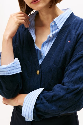 Gilet en laine - Bleu marine