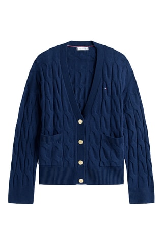 Gilet en laine - Bleu marine