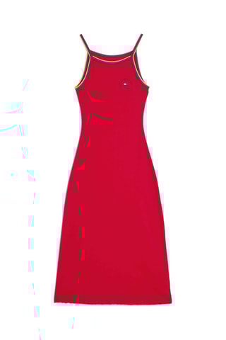 Robe midi - Rouge