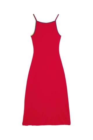 Robe midi - Rouge