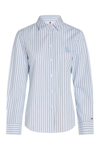 Chemisier en coton biologique - Ciel