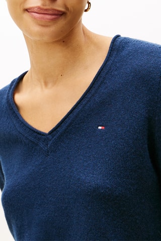 Pull en laine - Bleu marine