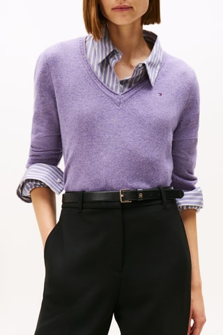 Pull en laine - Violet