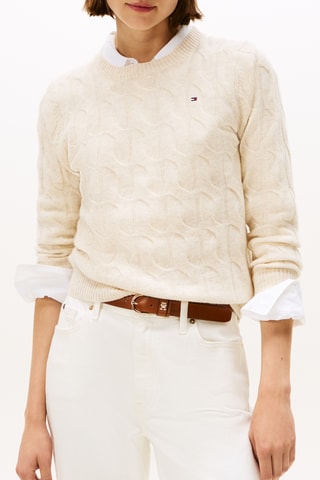 Pull en laine - Beige clair