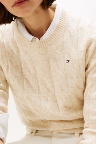 Pull en laine - Beige clair