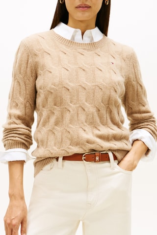 Pull en laine - Beige clair