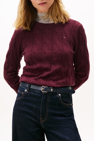 Pull en laine - Bordeaux