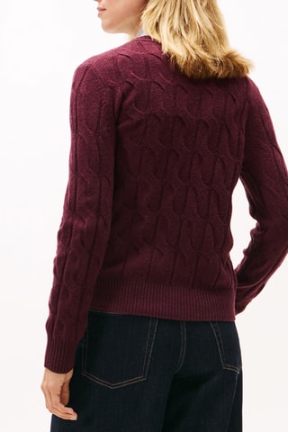 Pull en laine - Bordeaux