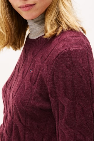 Pull en laine - Bordeaux
