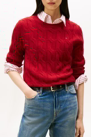 Pull en laine - Rouge