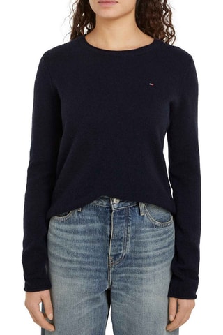 Pull en laine - Bleu marine