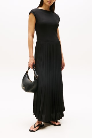 Robe trompe-l’œil - Noir