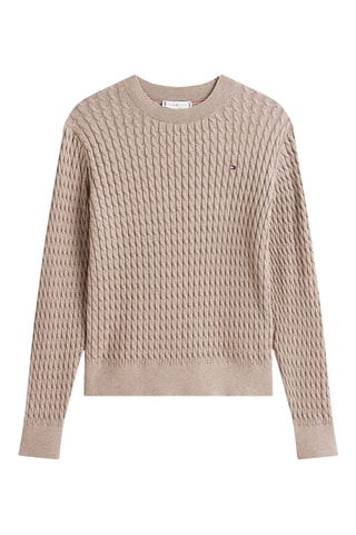 Pull en coton biologique - Taupe