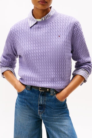 Pull en coton biologique - Violet