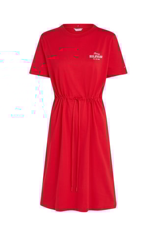 Robe t-shirt - Rouge