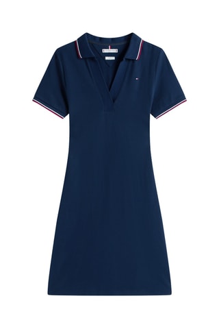 Robe Polo slim - Bleu marine