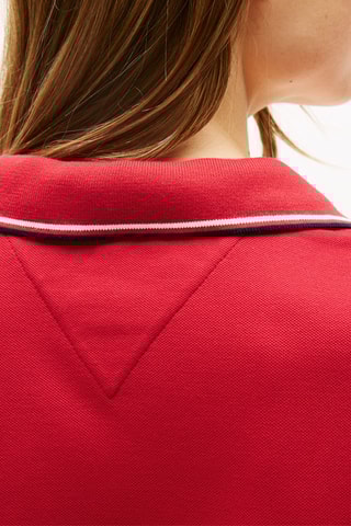 Robe Polo slim - Rouge