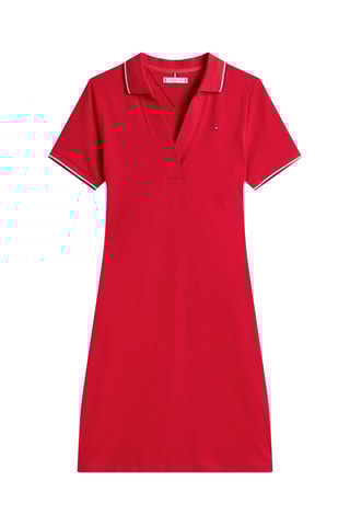 Robe Polo slim - Rouge